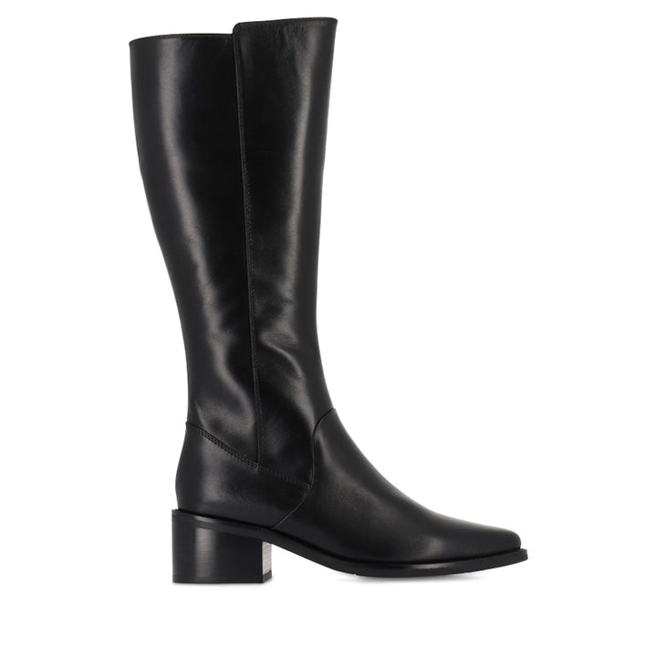 DENISE - BLACK LEATHER