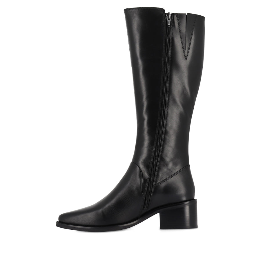 DENISE - BLACK LEATHER