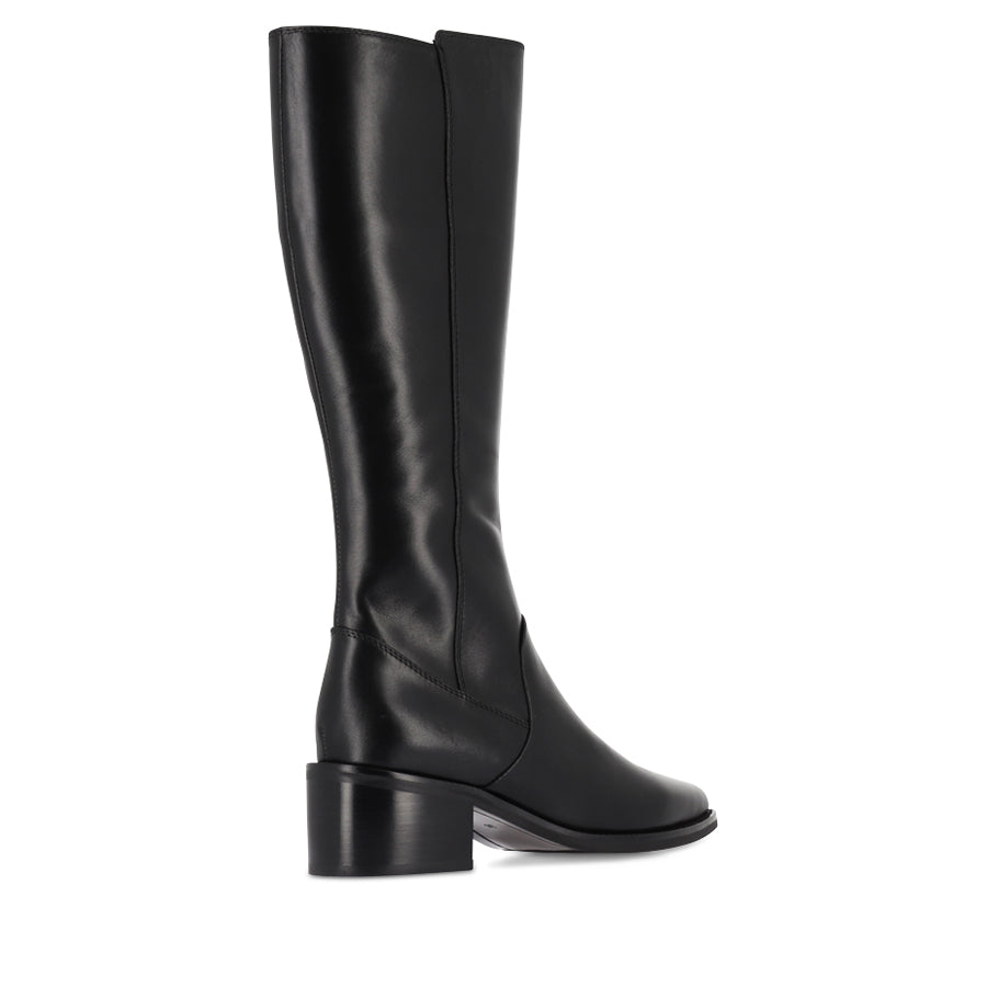 DENISE - BLACK LEATHER