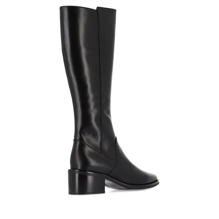 DENISE - BLACK LEATHER