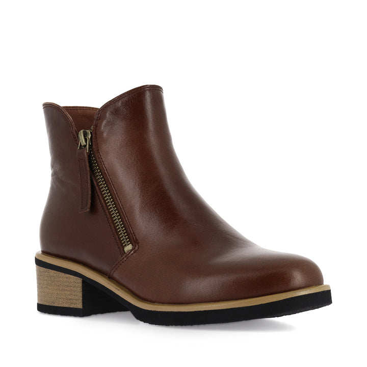 DOLOMITE - BROWN LEATHER
