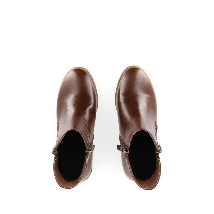 DOLOMITE - BROWN LEATHER