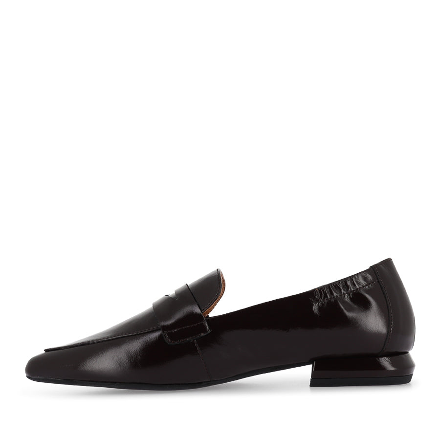 PALOLO - COFFEE PATENT LEATHER