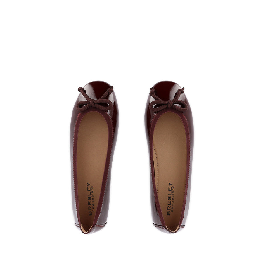 PATIENCE - BORDO PATENT LEATHER