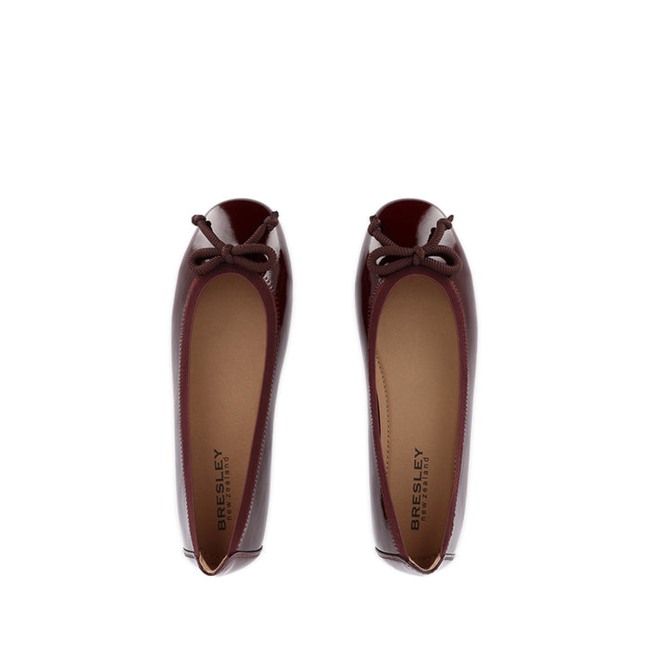PATIENCE - BORDO PATENT LEATHER
