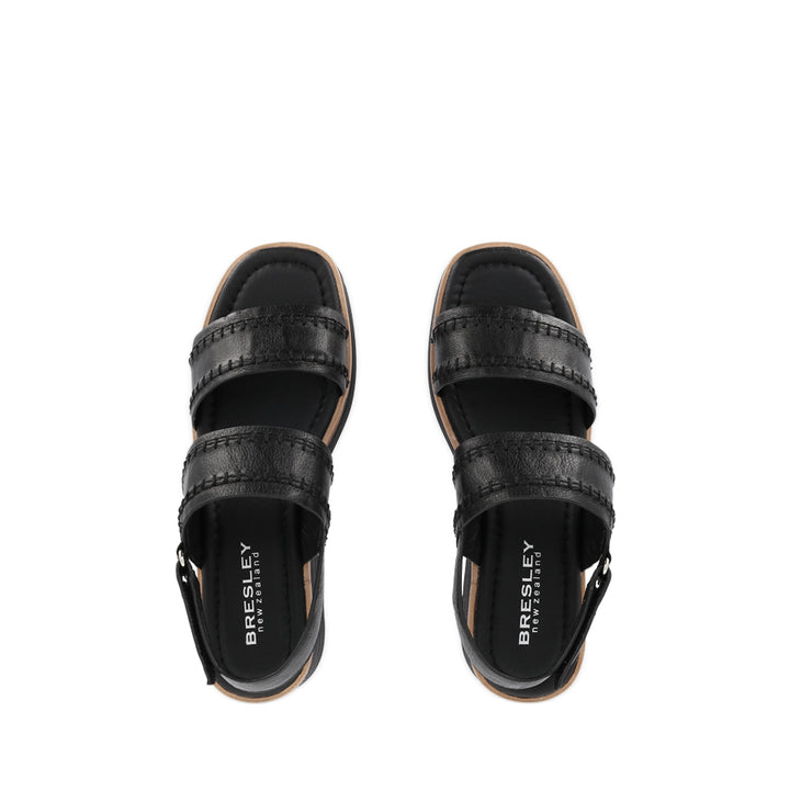 PREYA - BLACK BLACK LEATHER