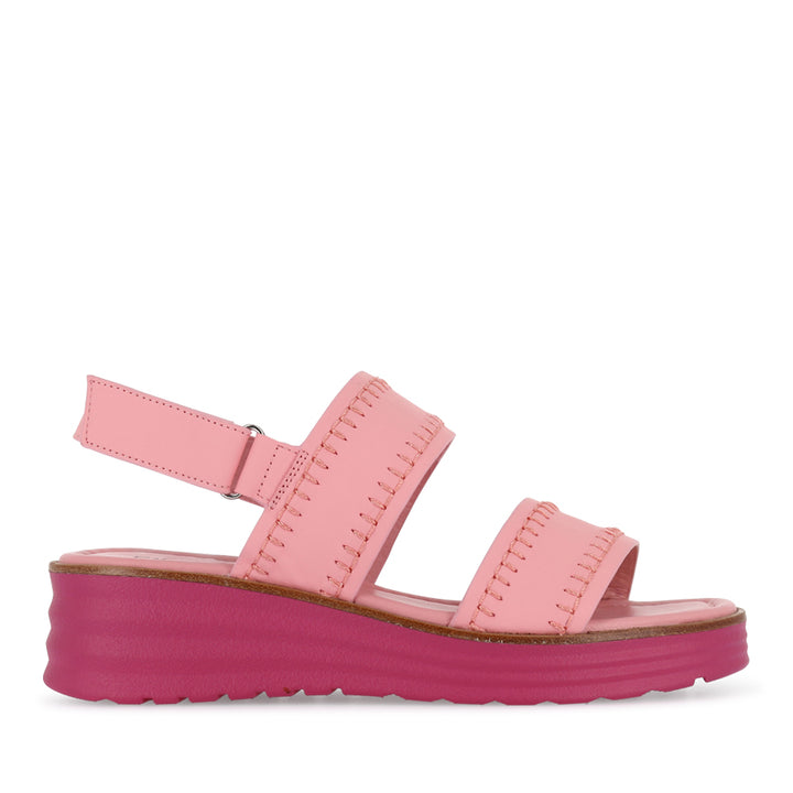PREYA - PINK LEATHER