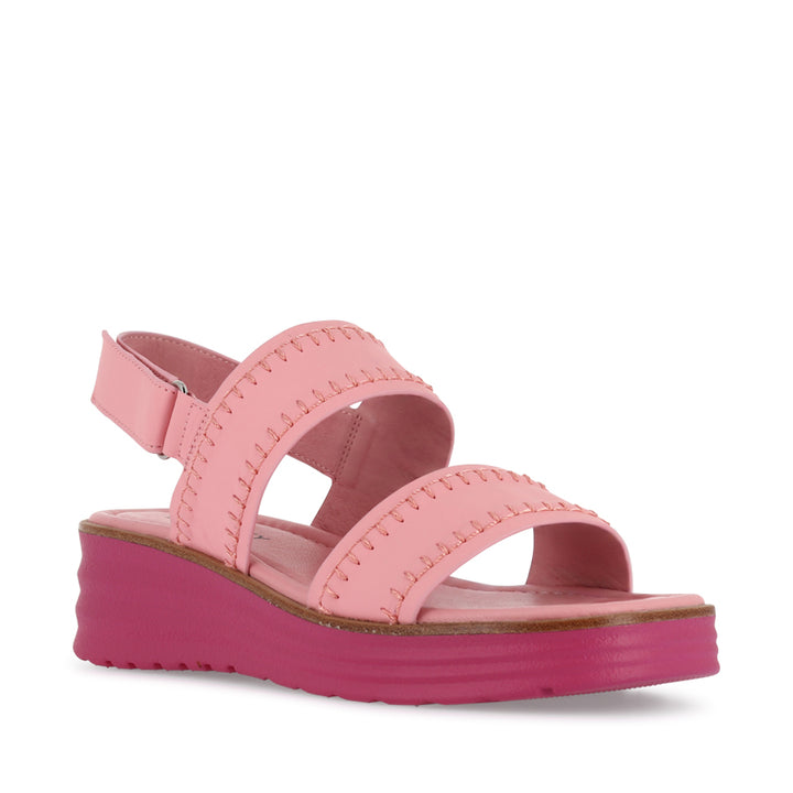 PREYA - PINK LEATHER