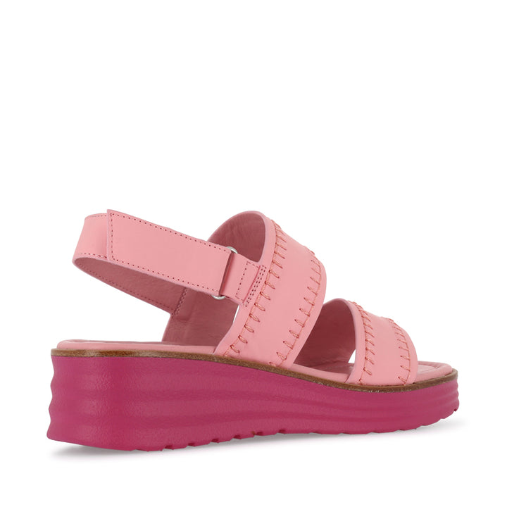 PREYA - PINK LEATHER