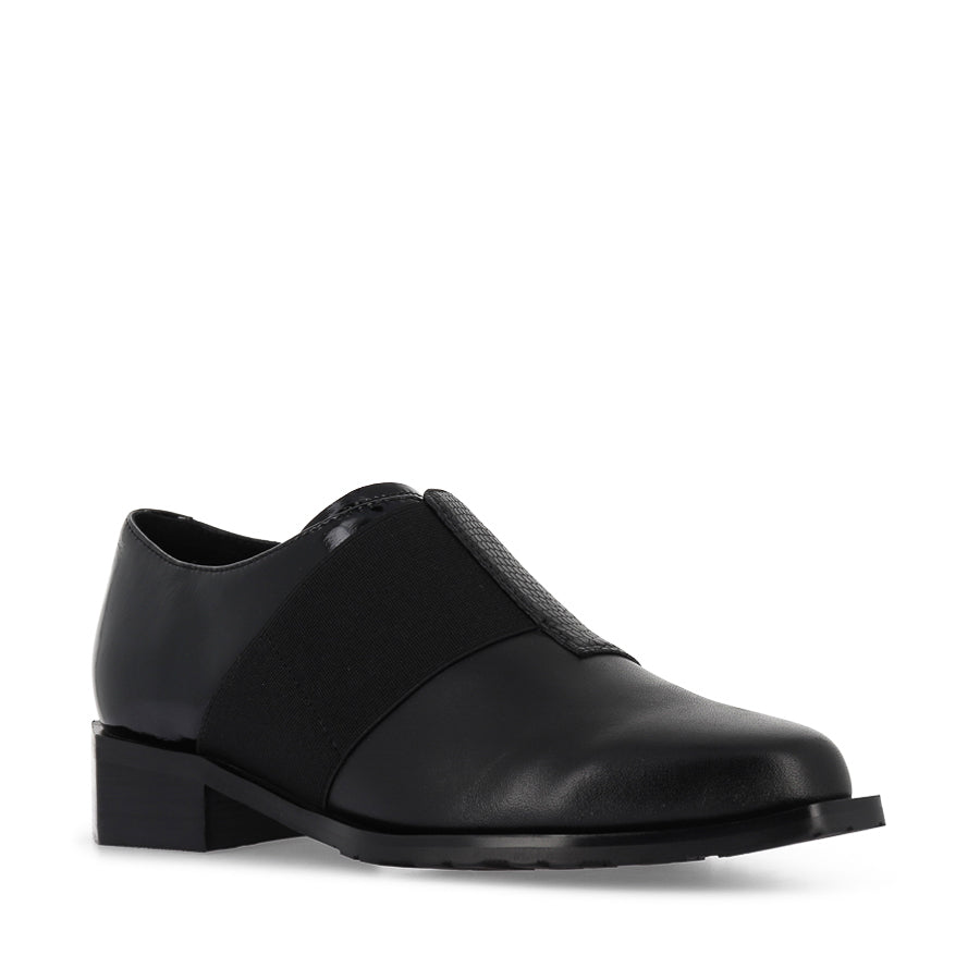 RAYA - BLACK MIX LEATHER