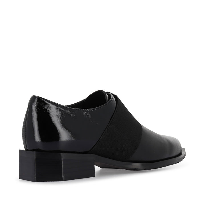 RAYA - BLACK MIX LEATHER