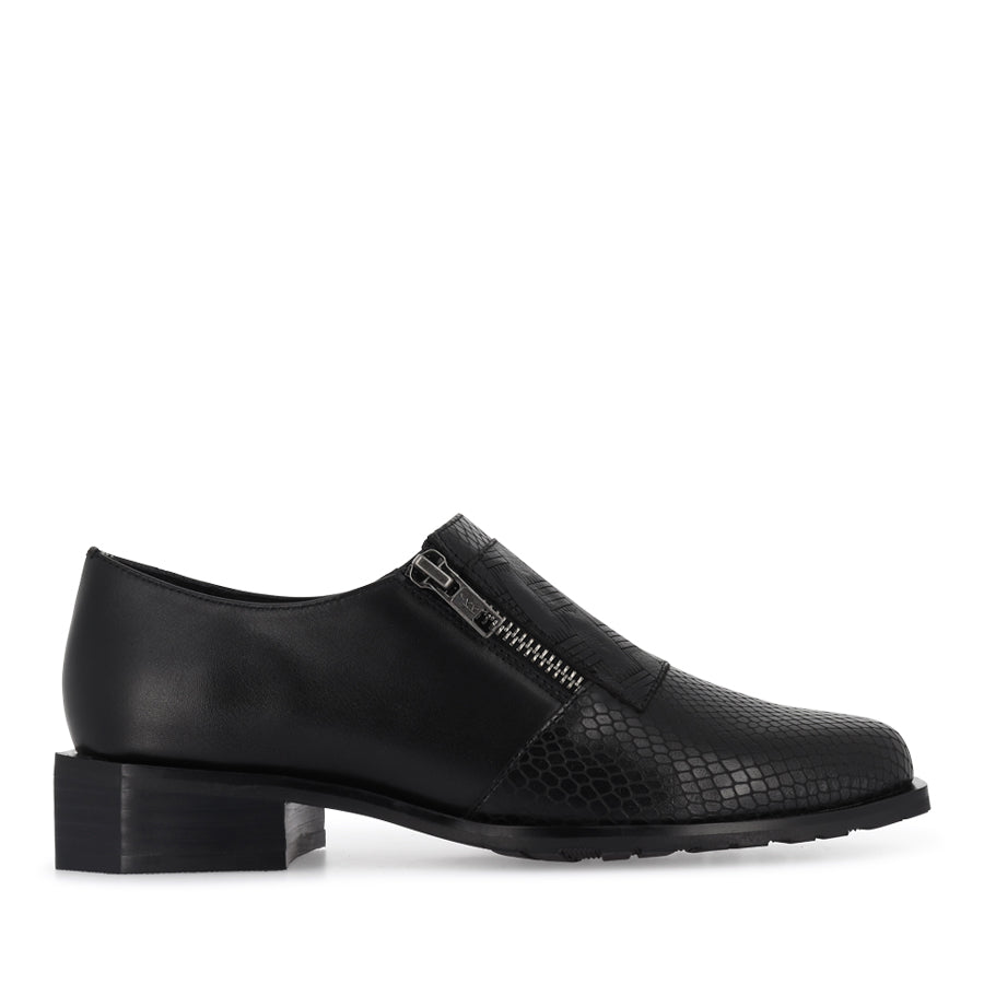 ROMEO - BLACK MIX LEATHER
