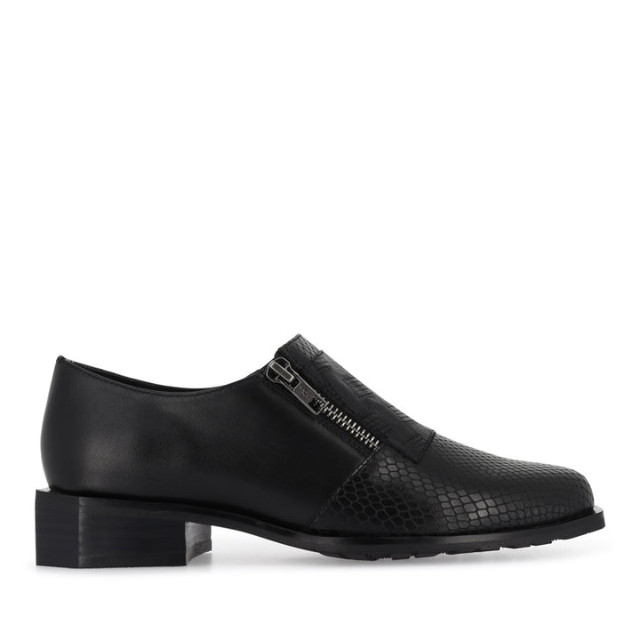 ROMEO - BLACK MIX LEATHER