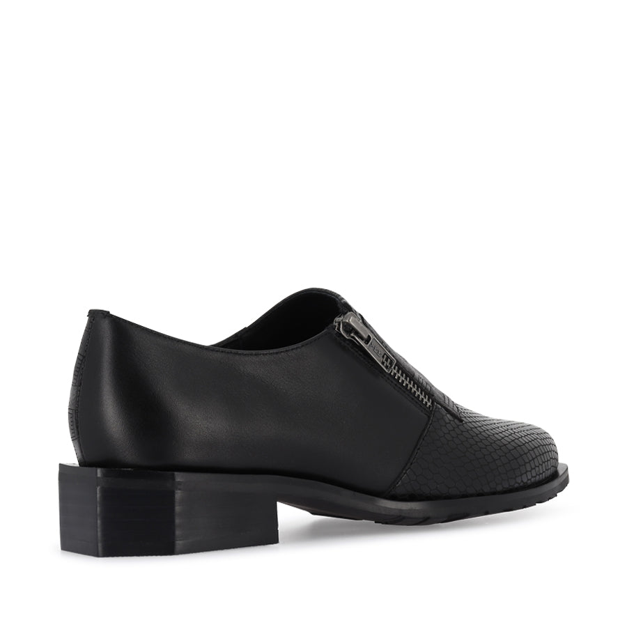 ROMEO - BLACK MIX LEATHER