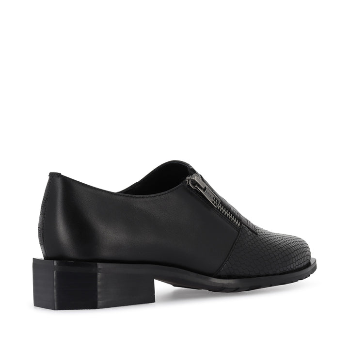 ROMEO - BLACK MIX LEATHER