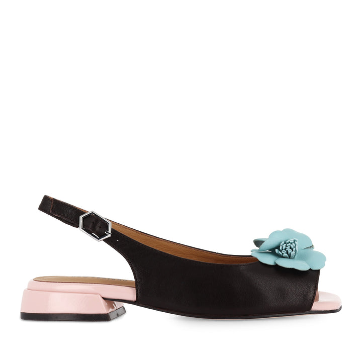 SAFFY - CHOC LEATHER