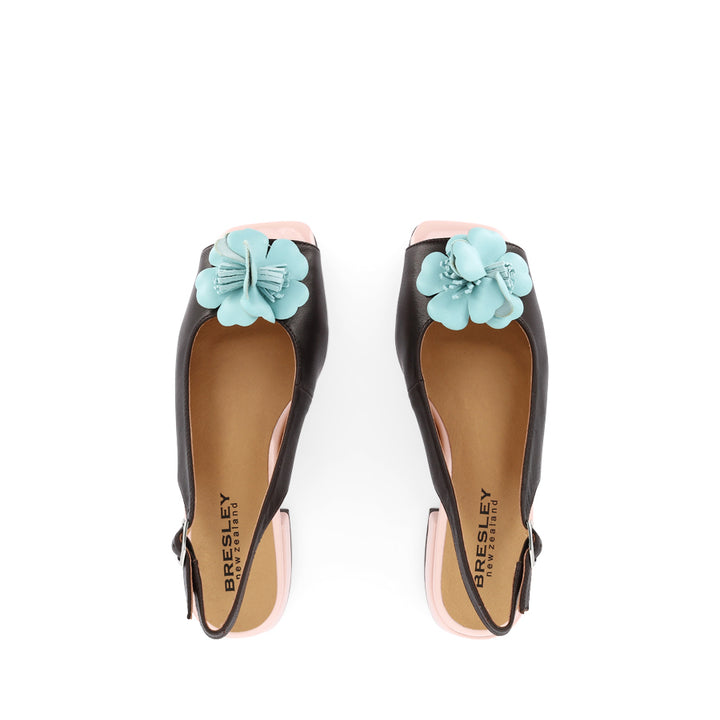 SAFFY - CHOC LEATHER