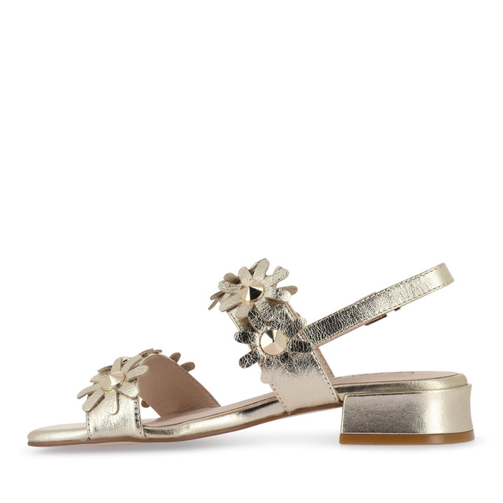 SCARLETT - GOLD LEATHER