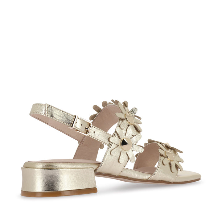 SCARLETT - GOLD LEATHER