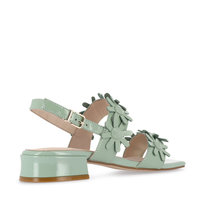 SCARLETT - SEAFOAM PATENT LEATHER