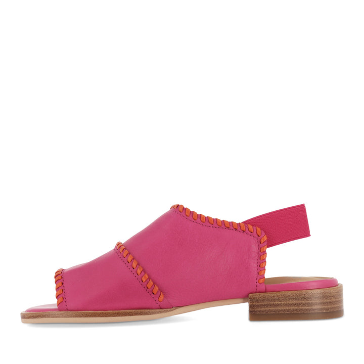 SERENADE - FUCHSIA/ORANGE LEATHER