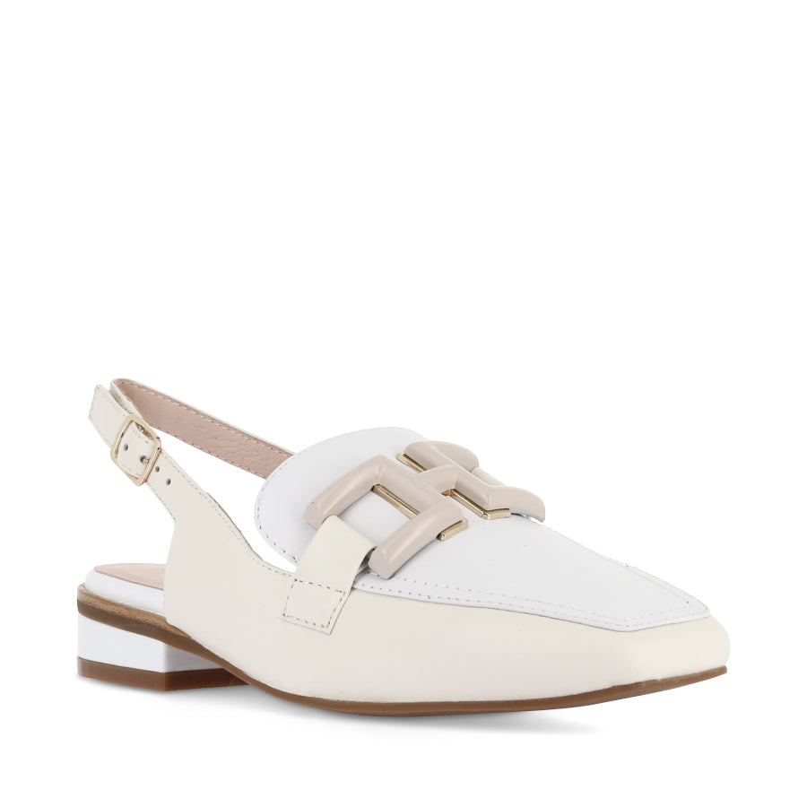 SHAKE - BONE/WHITE LEATHER