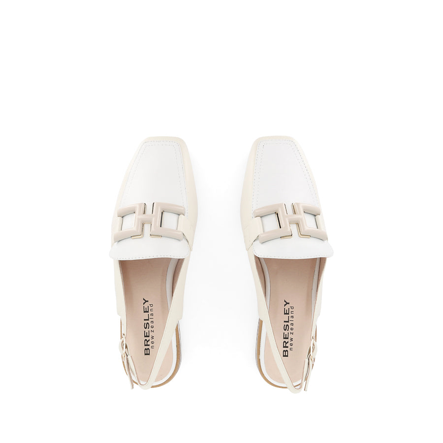 SHAKE - BONE/WHITE LEATHER