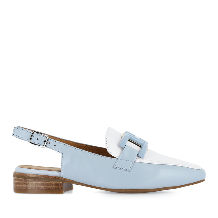SHAKE - PALE BLUE WHITE LEATHER