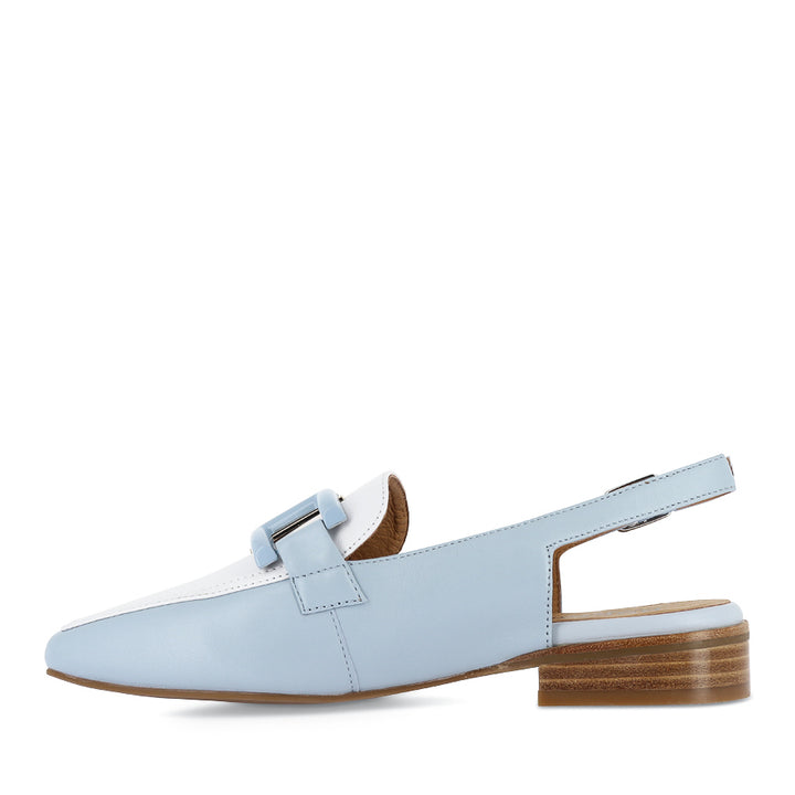 SHAKE - PALE BLUE WHITE LEATHER