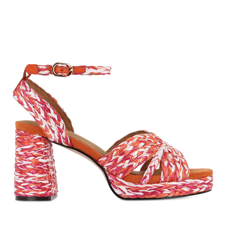 SHERIFF - PINK LEATHER MULTI