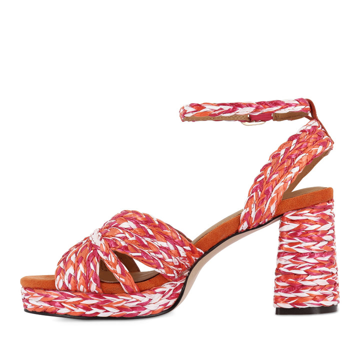 SHERIFF - PINK LEATHER MULTI