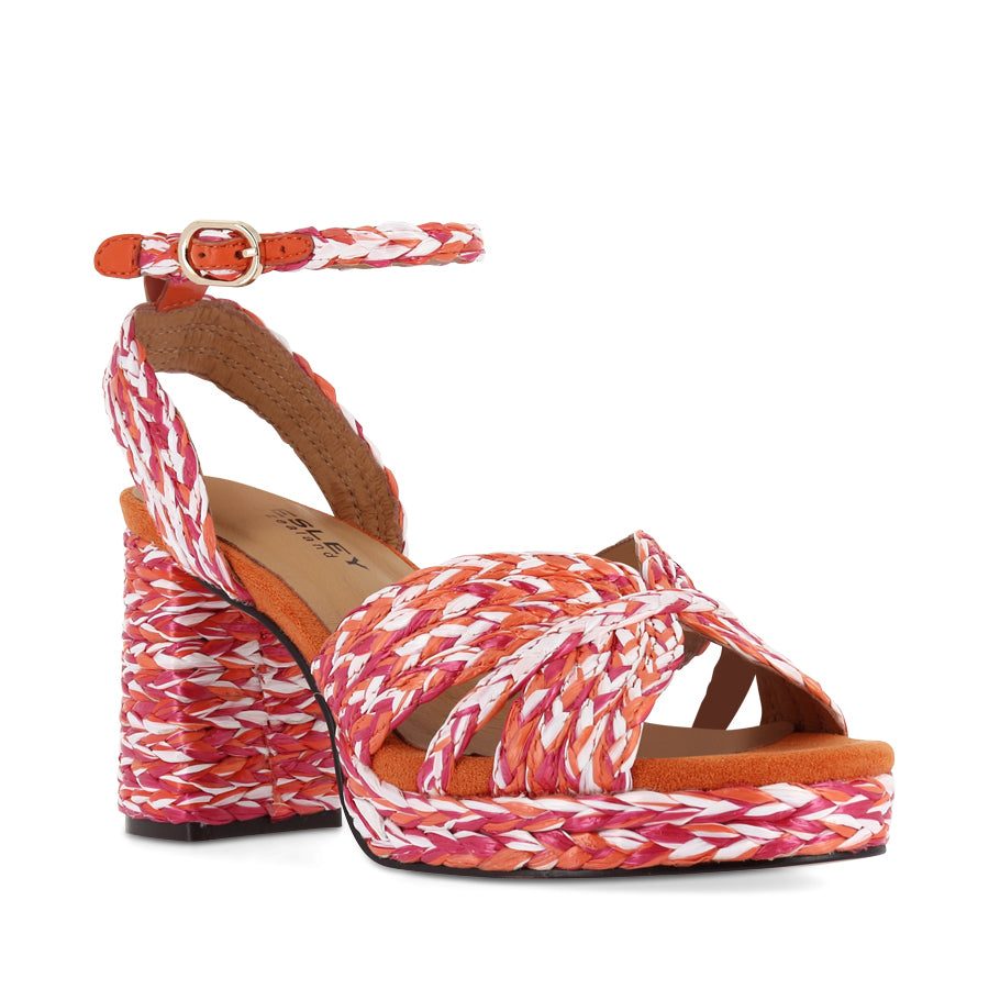 SHERIFF - PINK LEATHER MULTI