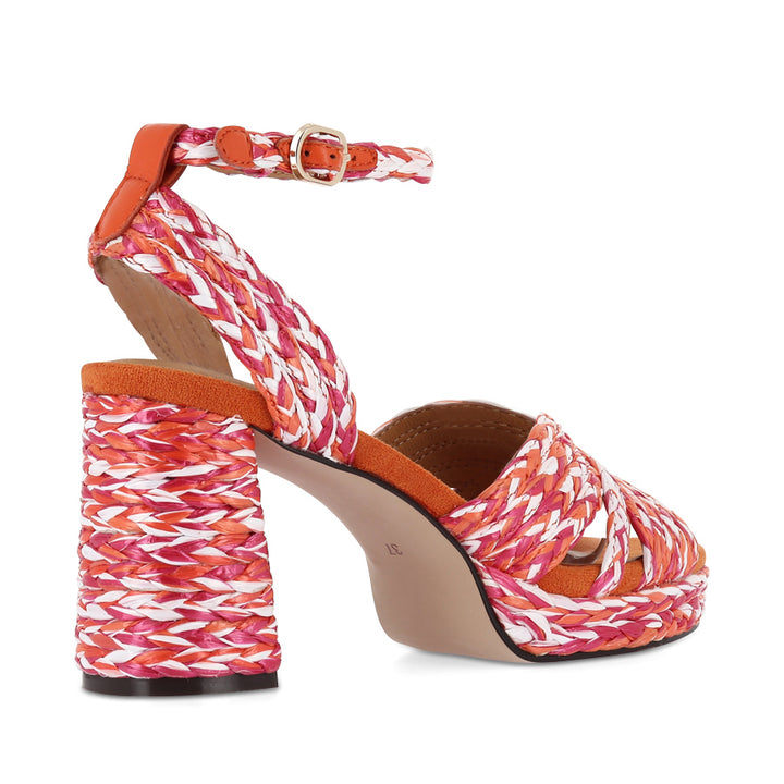 SHERIFF - PINK LEATHER MULTI