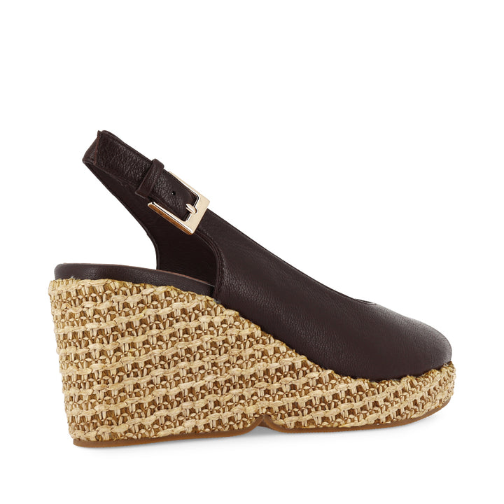 SKYPE - DARK BROWN LEATHER