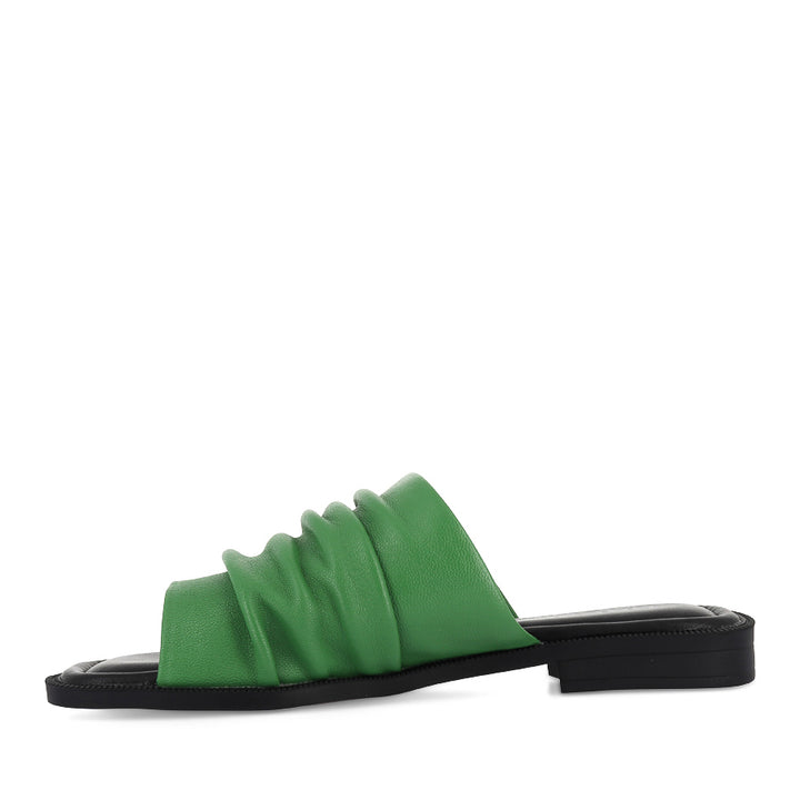 SLIM - KELLY GREEN LEATHER