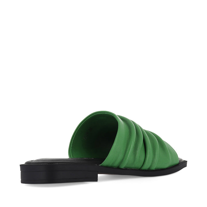 SLIM - KELLY GREEN LEATHER