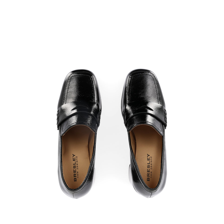 SMALE - BLACK PATENT LEATHER