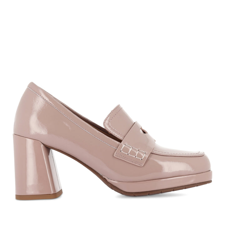 SMALE - NUDE PATENT LEATHER