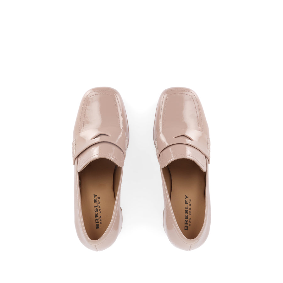 SMALE - NUDE PATENT LEATHER