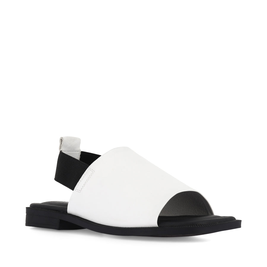 SNOB - WHITE/BLACK LEATHER
