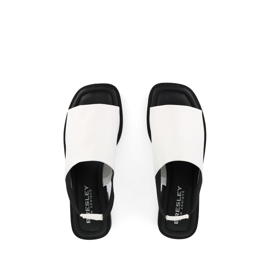 SNOB - WHITE/BLACK LEATHER