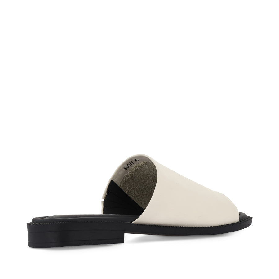SOOTY - SWAN/BLACK LEATHER