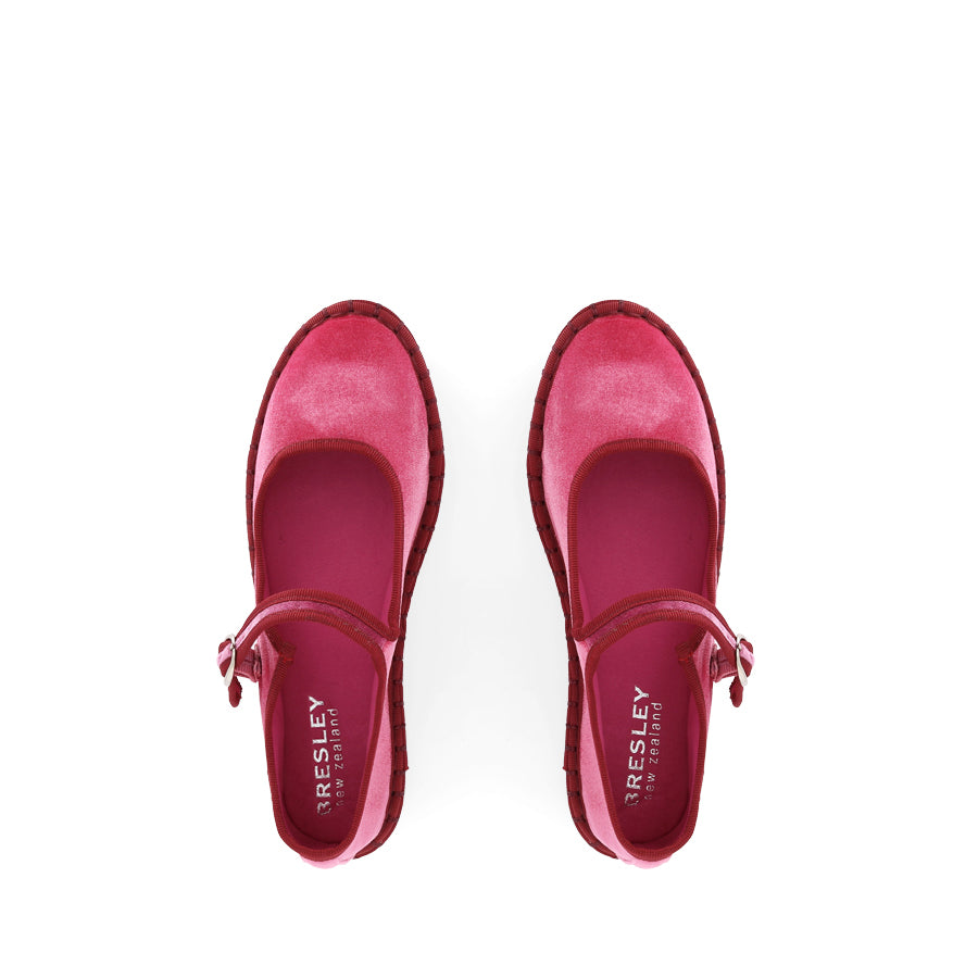 SPANOL - DARK PINK VELVET