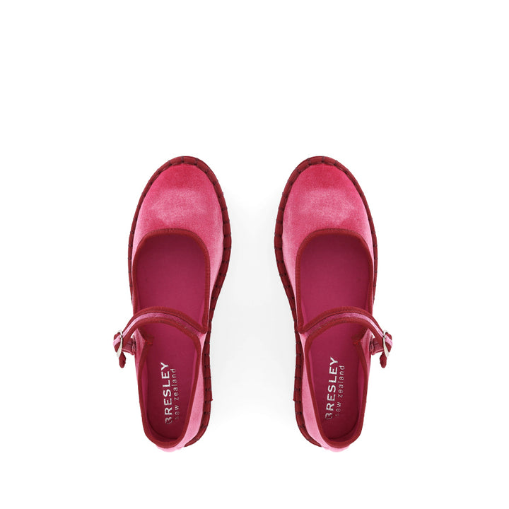 SPANOL - DARK PINK VELVET