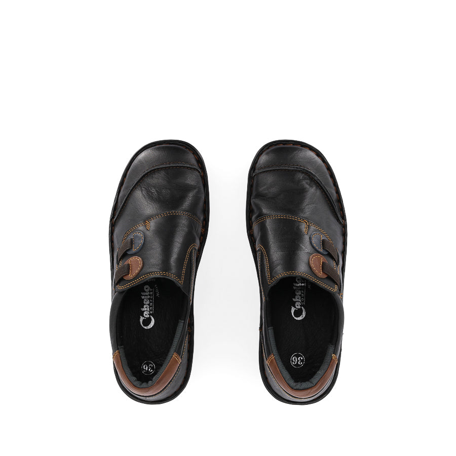 7305-27 - BLACK LEATHER