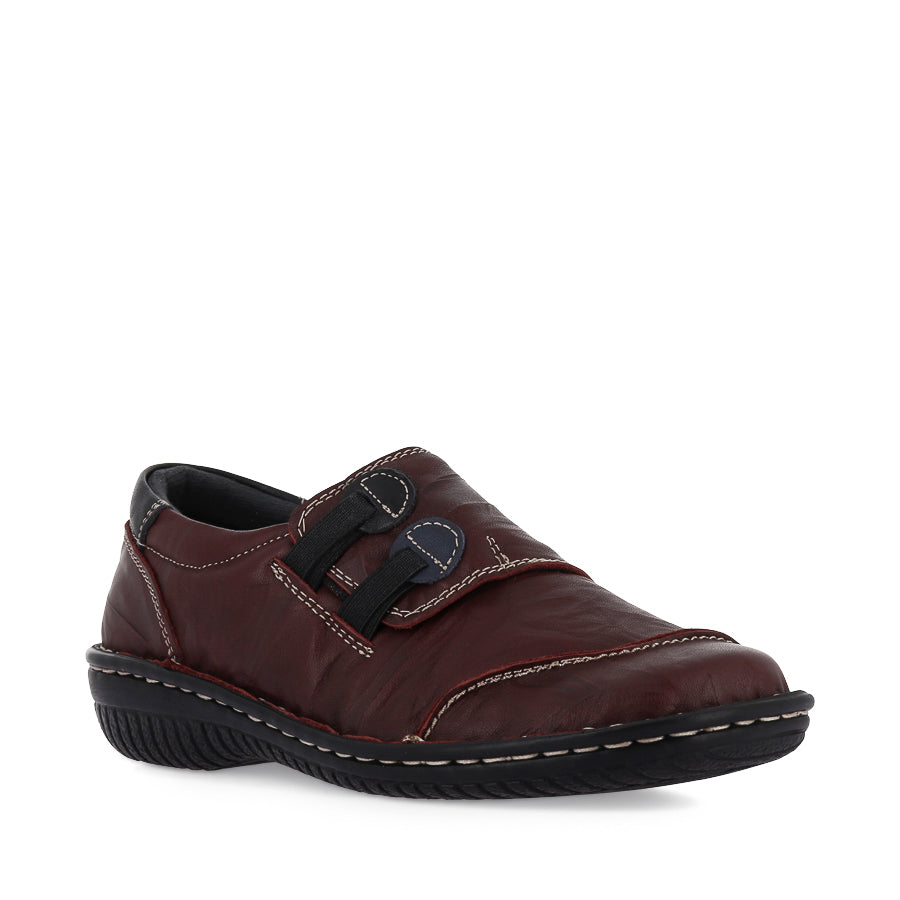 7305-27 - DARK BURGUNDY LEATHER