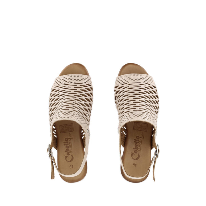 ALACA - BEIGE LEATHER