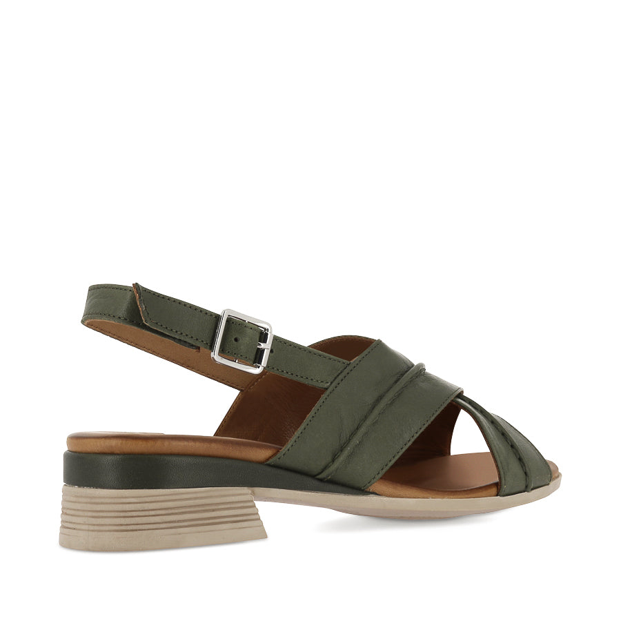 ANYA - OLIVE LEATHER