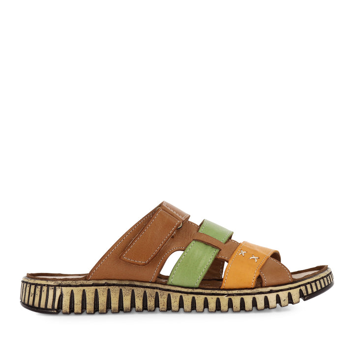 AZRA - TAN MULTI LEATHER