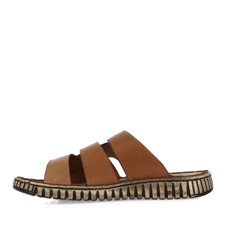 AZRA - TAN MULTI LEATHER
